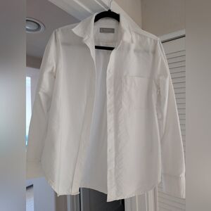 Everlane button down Cotton white size 2